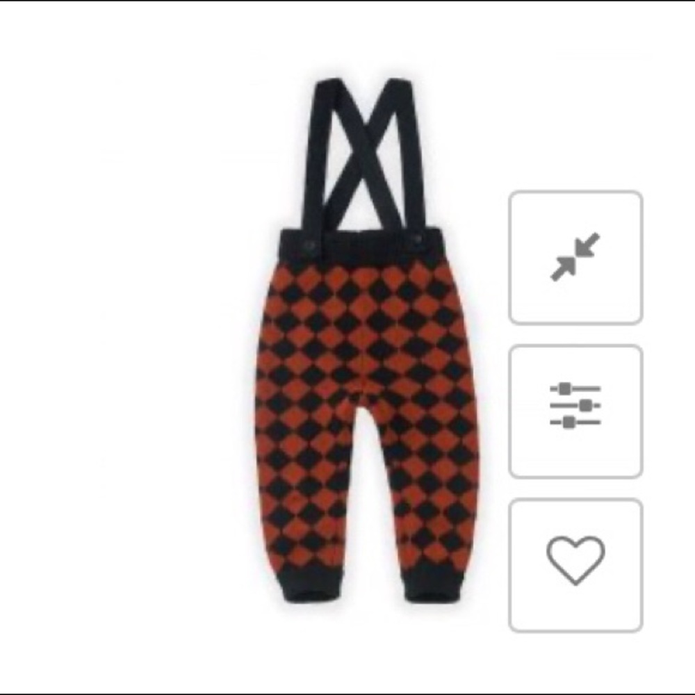 Sproet & Sprout Baby knit romper - overalls